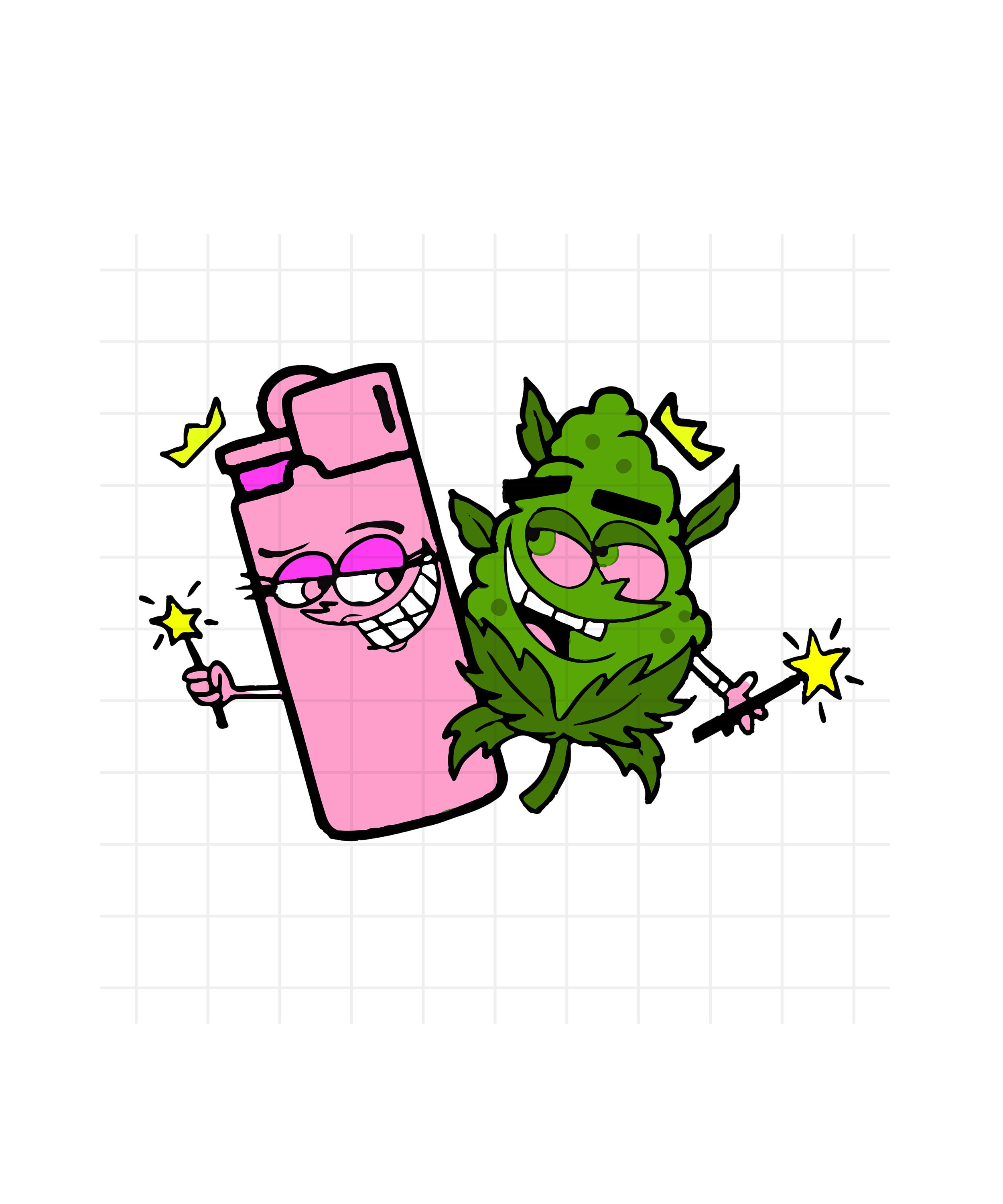 420 Stoner Cartoon Weed PNG