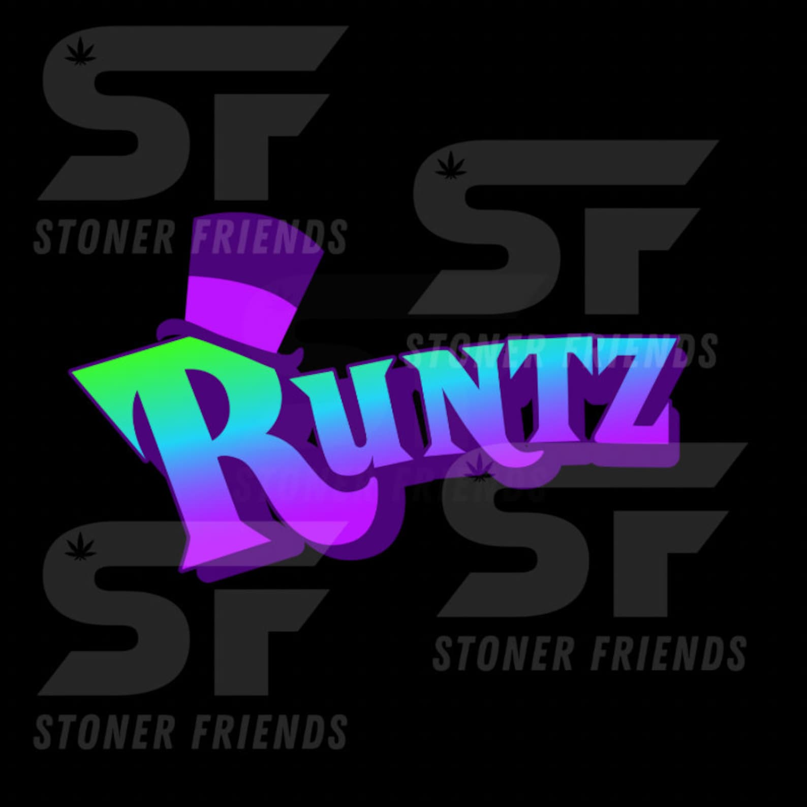 Runtz Marijuana Strain Colorful Weed PNG - Etsy