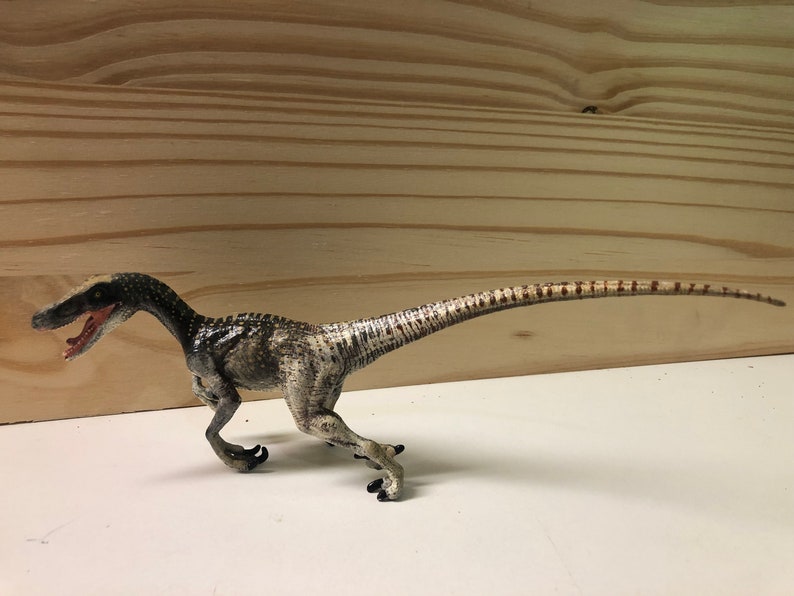 Custom Repainted Sand Velociraptor - Etsy
