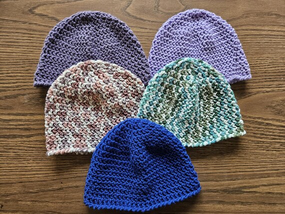 Classic Crochet Beanie | Unisex Handmade Soft Hat for Men and Women | Chemo Friendly
