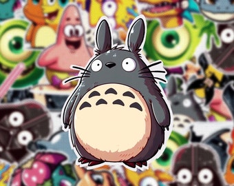 Totoro - My Neighbor Totoro - Studio Ghibli Sticker | Water Resistant | Matt Laminate