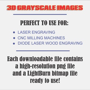 Laser Engrave File 3D Illusion PNG For Engraving Glowforge Design For Laser PNG Burn Digital File Wolf Art Files Tiger Art zdjęcie 4