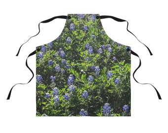 Texas Bluebonnets Apron (AOP)