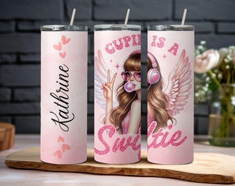 Cupid Swiftie Tumbler: Eras Tour Valentine's Gift