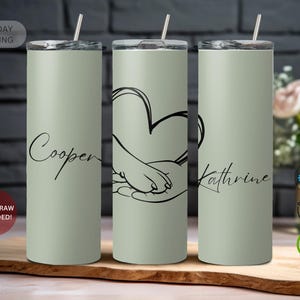 Custom Dog Tumbler, Personalized Tumbler, Dog Mom Gift, Gifts for Dog Lovers, Photo Tumbler, Custom Dog Tumbler, Custom Pet Tumbler