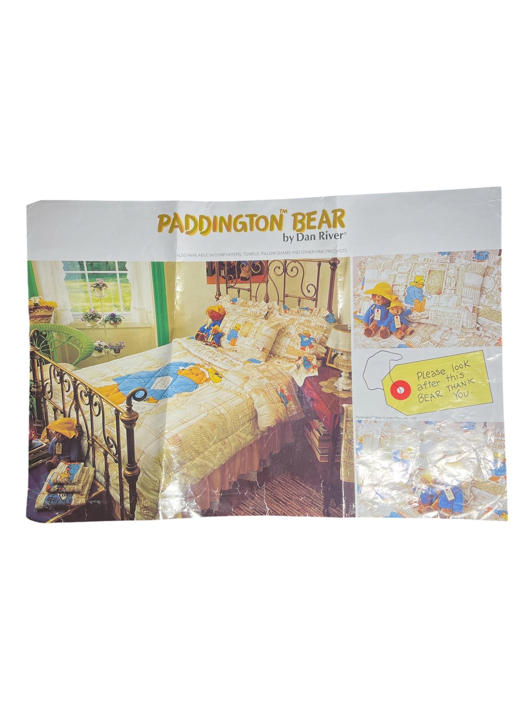 Vintage 1980 Paddington Bear - Etsy