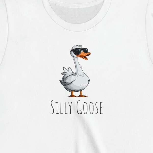 Youth T-Shirt - Cute & Comfy Premium Tee, Gift for birthday, Children's Graphic Tee, Cute, For Son, For Daughter, "Silly Goose"