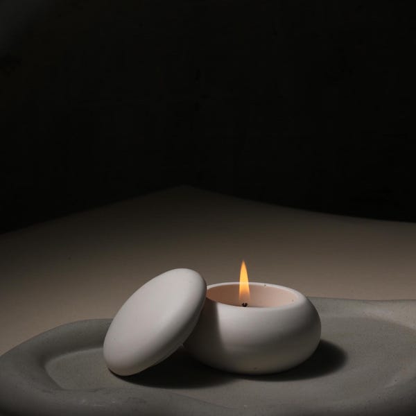 The Jarlette - Handmade Tealight Candle Holder: Wabi-Sabi Decor