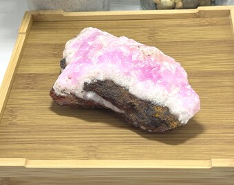 Pink Aragonite Cluster | pink aragonite specimen, raw aragonite, pink aragonite crystal Uncommon Raw PINK ,Rare Find