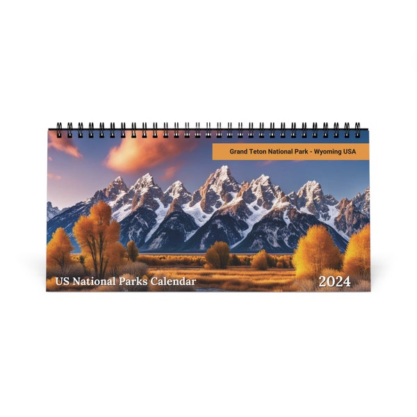 National Park Desk Calendars Etsy