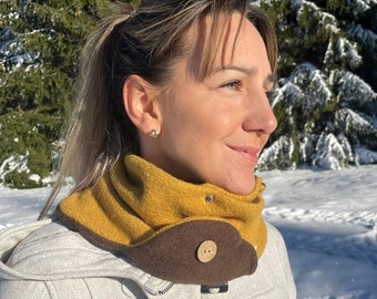 Loop, Warm Scarf,Wool Merino,Winter Scarf,Cozy Scarf,Berry,Rose,Mustard Yellow,Red