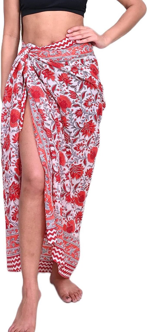 Bachelorette Party Sarong / Soft Voile Fabric Scar