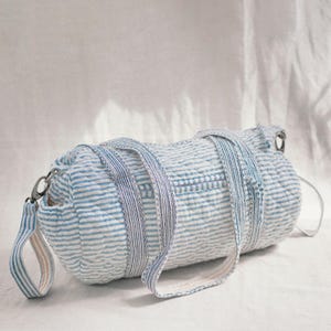 Sac de week-end matelassé indien imprimé bloc cadeau personnalisé sac fourre-tout en coton fait main sac à bandoulière bohème sac de voyage taille personnalisée