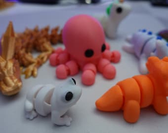 Recycled Buddies Bundle | 3D Printed | Fidget Toys | Collectables