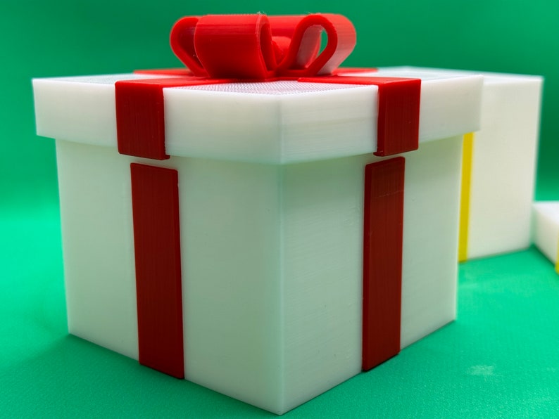 3D Printed Gift Box Empty Box Unique Mechanism Etsy UK
