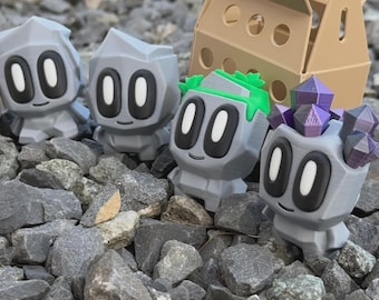 3D Printed Rock Buddy: Collectible Fidget Toy Pet