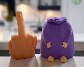 Leuk cadeau middelvingergrap: 3D-geprint verzamelobject