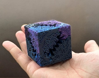 Mystic Fidget Cube | 3D Printed Sensory Fidget Toy for Adults & Kids