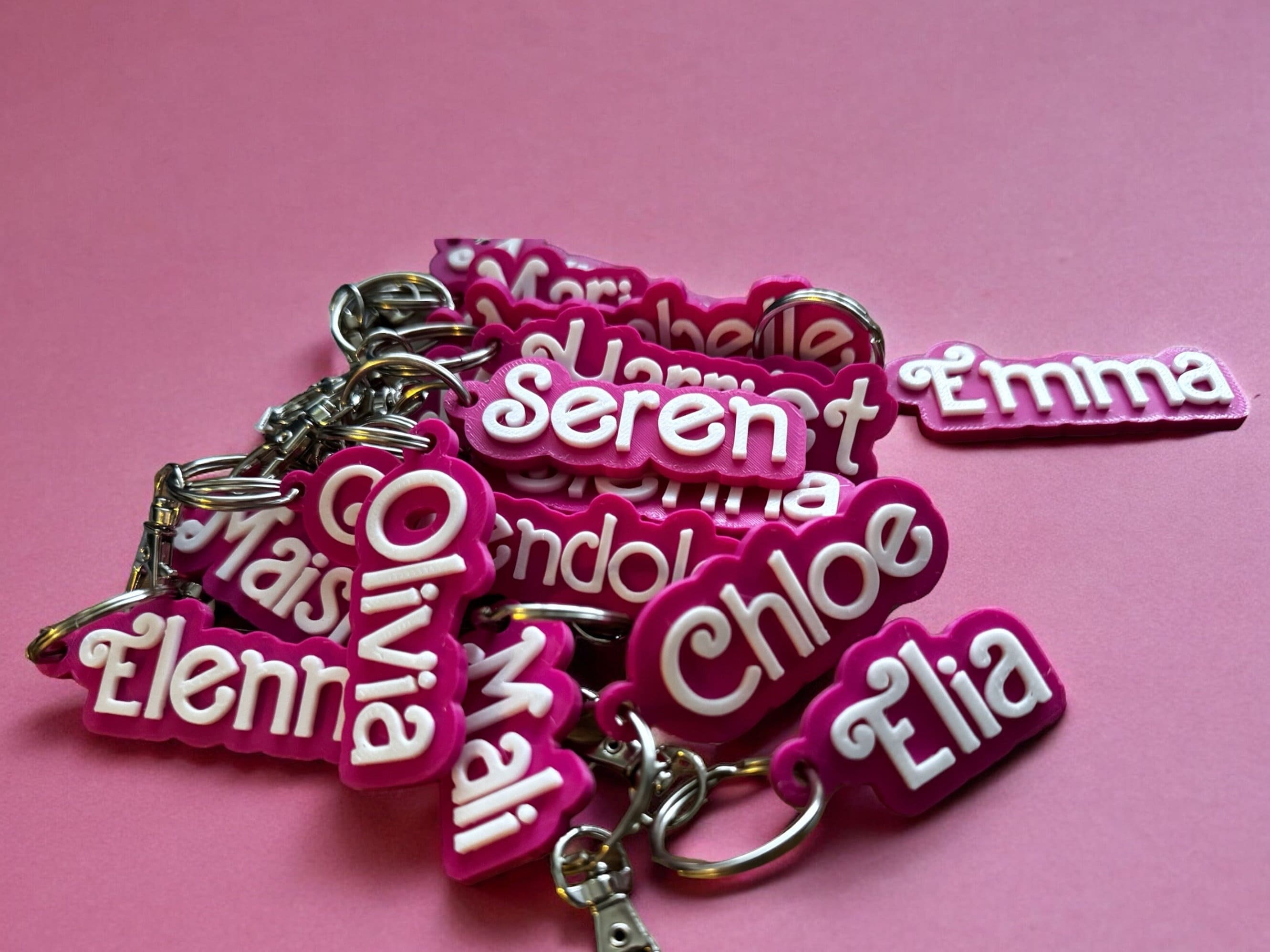 Barbie Logo Keychain Barbie Keyring UK