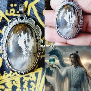 May include: A silver pendant with a white and gray stone featuring a swirling pattern. The pendant is set in a silver oval frame with a decorative border.