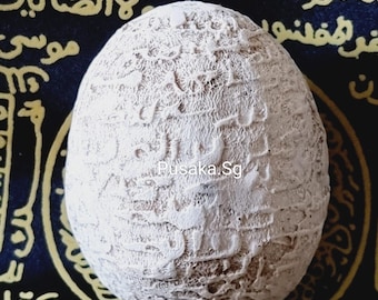 Exclusive Khodamic Pusaka Telur (Egg) Raja Bertuah Asli(White Version) – The White Talisman of Immense Wealth,  Protection & Positive Energy