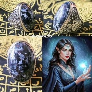 Highly sought-after Khodam Dewi Sorceress Stone Mustika from Mount Qaf, known for versatile powers,warding off negativity and so much more!