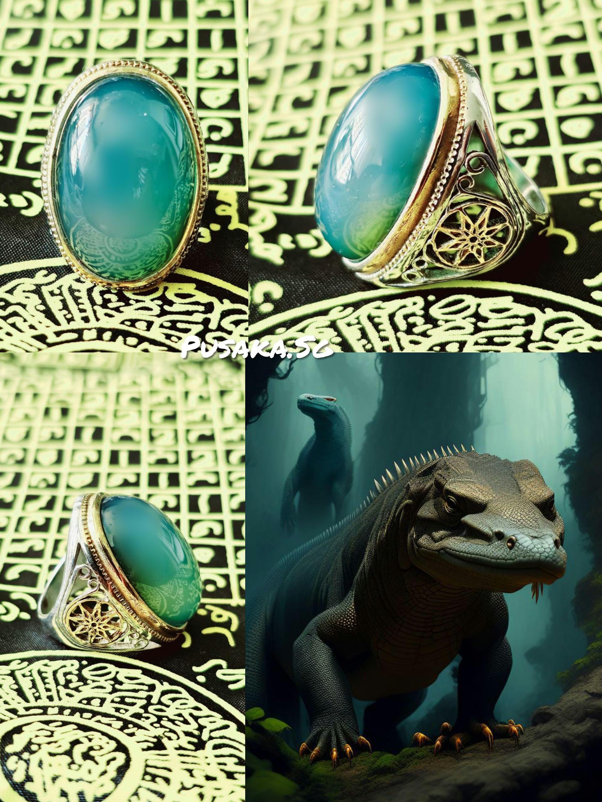 The Fearless Celestial Warrior Khodam Djinn Warrior Stone Mustika and His Superb Dragon: Angelic Guardians of Secret Artifacts and Treasures