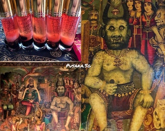 Key Of Solomon 7 Holy Blessings Oil imbued with the energy of 7 Khodams (Angelic Beings) using Ancient Magic/ilmu, Read Description!