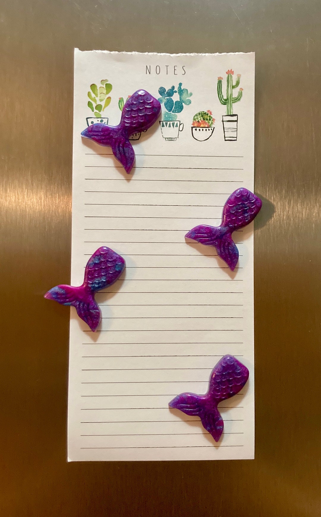Mermaid Magnets- Set of 4 - Etsy