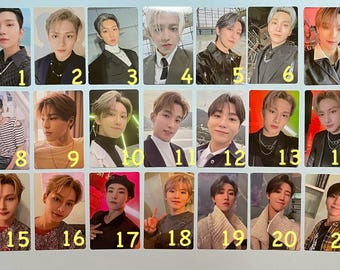 Seventeen Attacca Carat Weverse Target Soundwave M2U Powerstation Yizhiyu Interpark Music Korea POB Lucky Draw Fansign Official Photocard