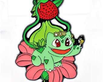Amphibians Strawberry PKM Lapel Pin