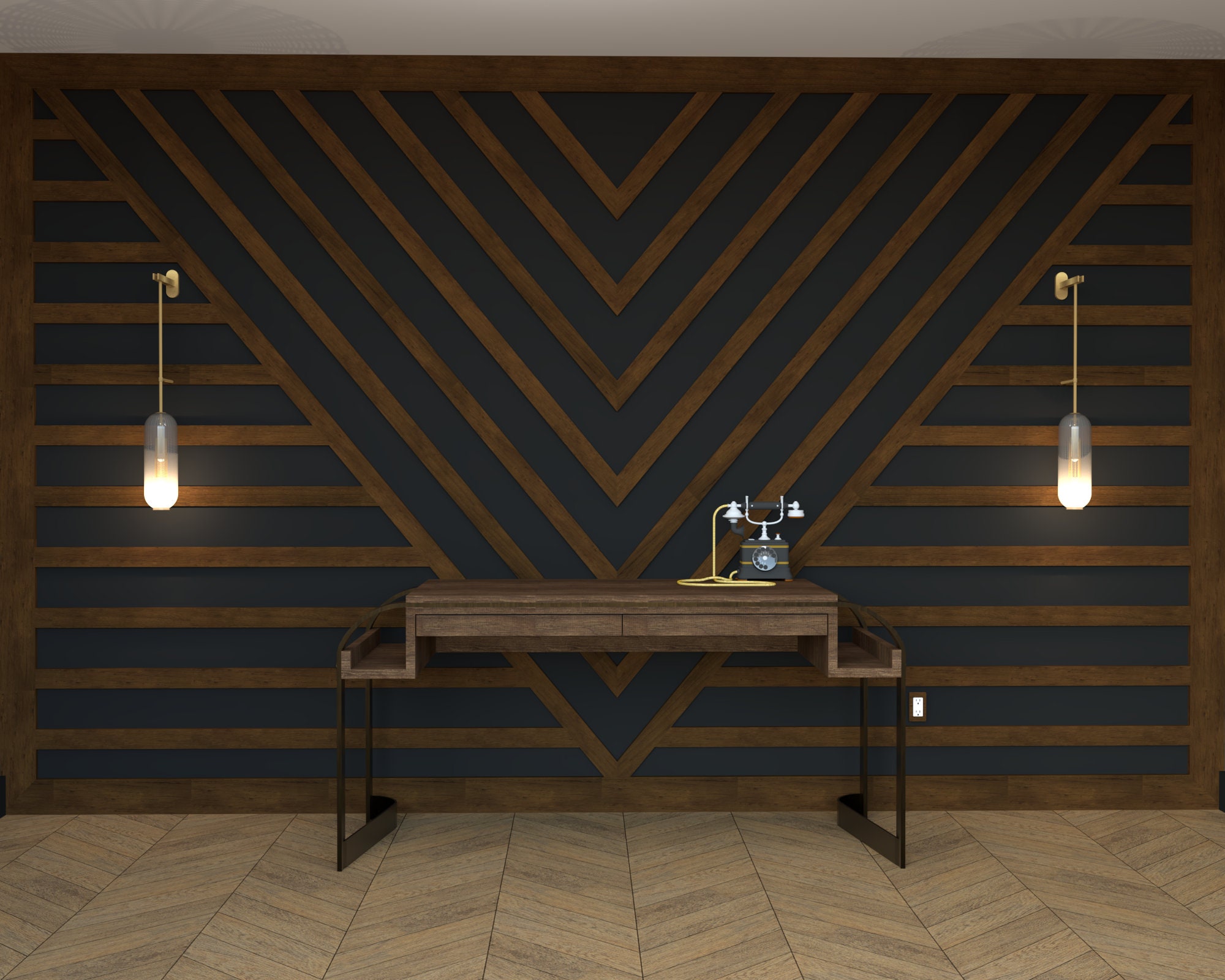 Accent Wall Moulding Modern Design and Installation Build Plan | 16 Sizes Included | Bespoke Wall Design Layout Wood Wall Art | PDF Download