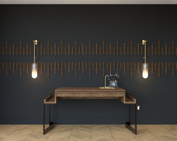 Accent Feature Wall Design and Installation Build Guide | Modern Slat Wall DIY Plans | 1FT-20FT| Bespoke Wall | Printable Downloadable Guide