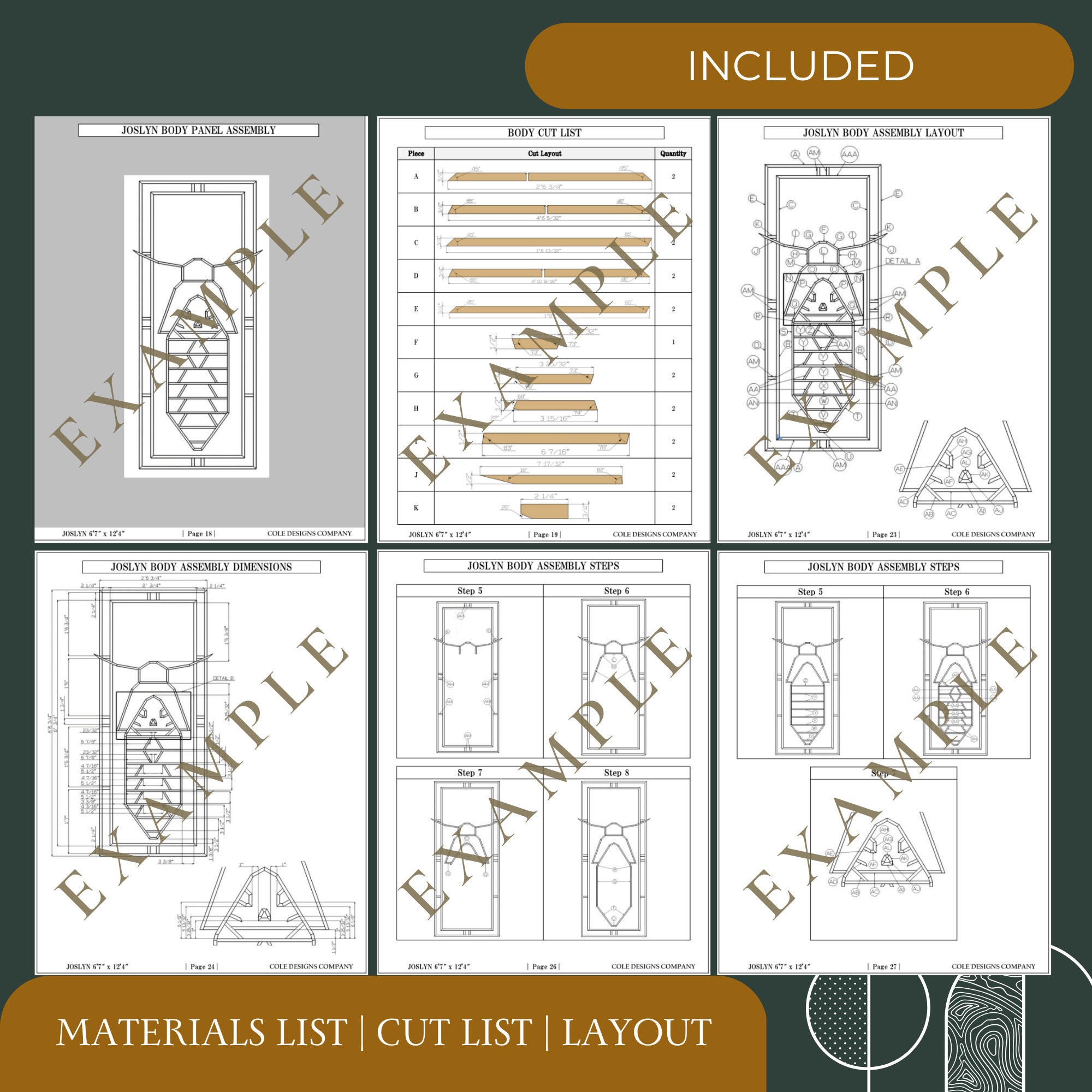 Statement Wall Build Guide Death Head Moth Bespoke Panel Design Layout ...