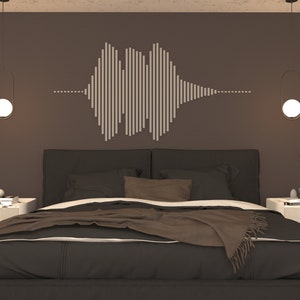 Light Installation Soundwave DIY Sound Wave Wood Design and Installation Build Plan | I Love You ...