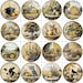 Farmhouse Round Frame Images: Cottagecore Scrapbook Designs (digital Download) - Etsy