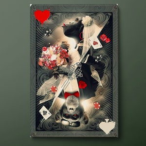 Aap canvas muurkunst, aap poster schilderij canvas schilderij, game room muur kunst opgerold canvas, casino muurkunst