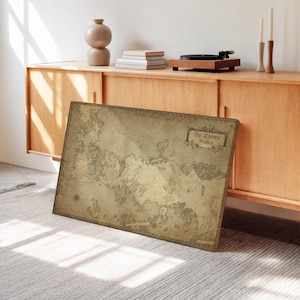 Game of Thrones Map Canvas Art: The Known World, Ready to Hang
