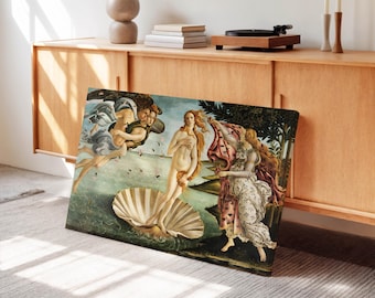 Birth of Venus Canvas Print: Renaissance Mythology Wall Art, Ready to Hang