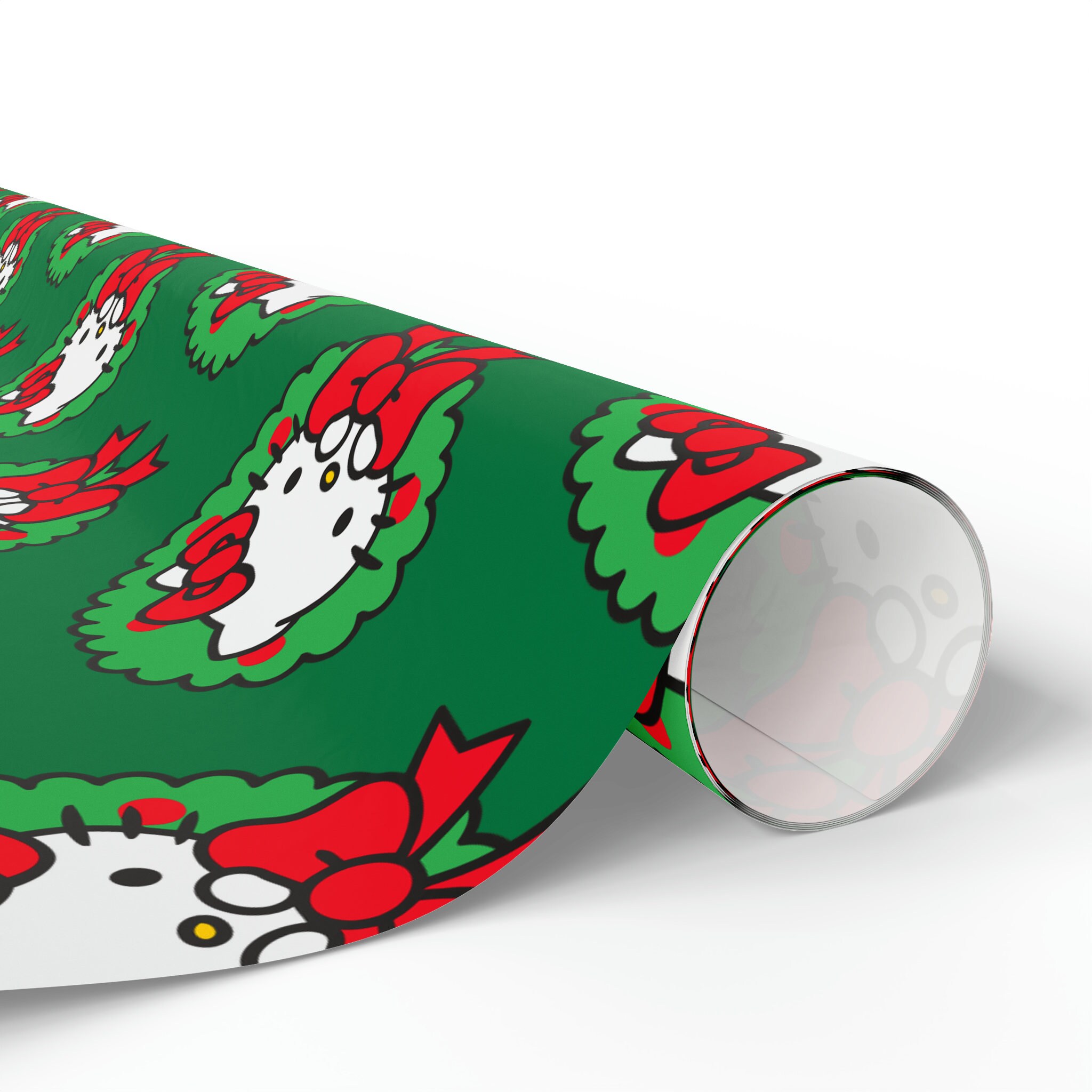 Hello Kitty Christmas Wrapping Paper Etsy