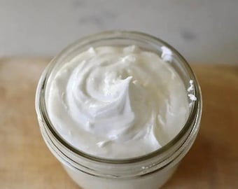 Tallow Balm | Whipped Tallow Skin Cream | Grass-fed & Finished Tallow | Body Butter, Whipped Tallow | Glass Jar