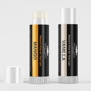 Tallow Chapstick | Tallow Lip Balm | All Natural Chapstick | Essential Oil Scented | Made from Grass Fed Beef Tallow | Makes a Great Gift