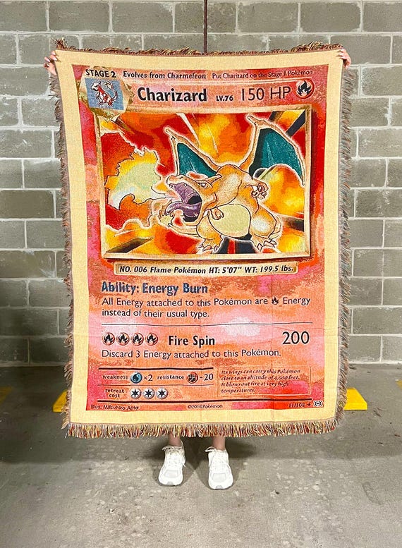 Anime Tapestry Custom Made Woven Wall Hanging Blanket for Fans - Etsy