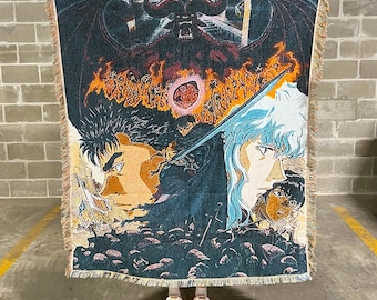 Anime Tapestry Woven Wall Hanging Blanket