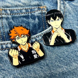 Volleyball Anime Enamel Pin