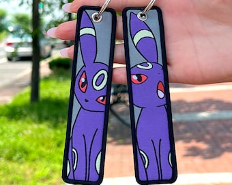 Porte-clés brodé Jet Tag Anime