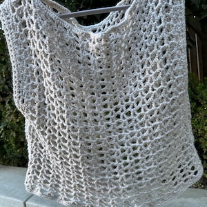 Mesh Crochet Summer Top