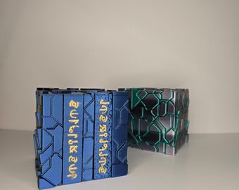 Puzzle & Stash Box - Alien Artifact Puzzle Box - Lockable Puzzle Box - Great Gift for Him or Her, Father&#39;s Day Gift