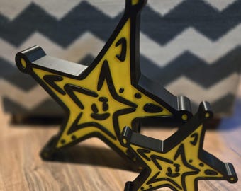 Grinch Tree Star - Christmas Tree Topper - 2 Sided - 3D Printed