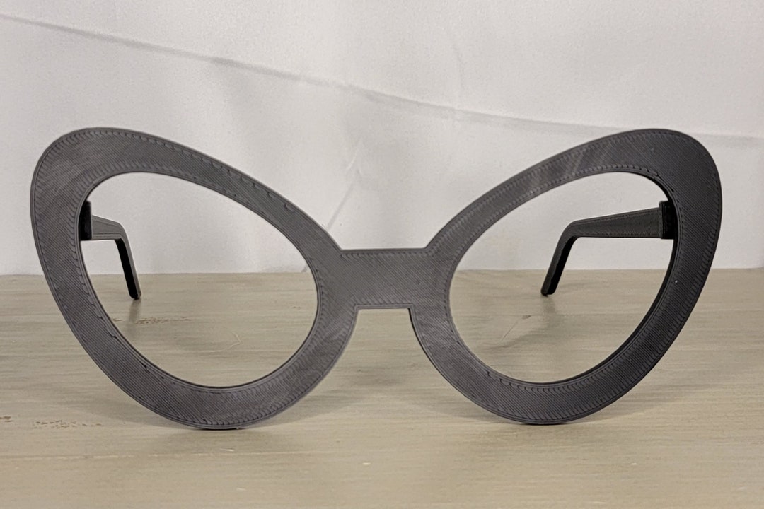 Bluey Inspired Grouchy Granny Glasses 3D Printed Great for Birthdays ...